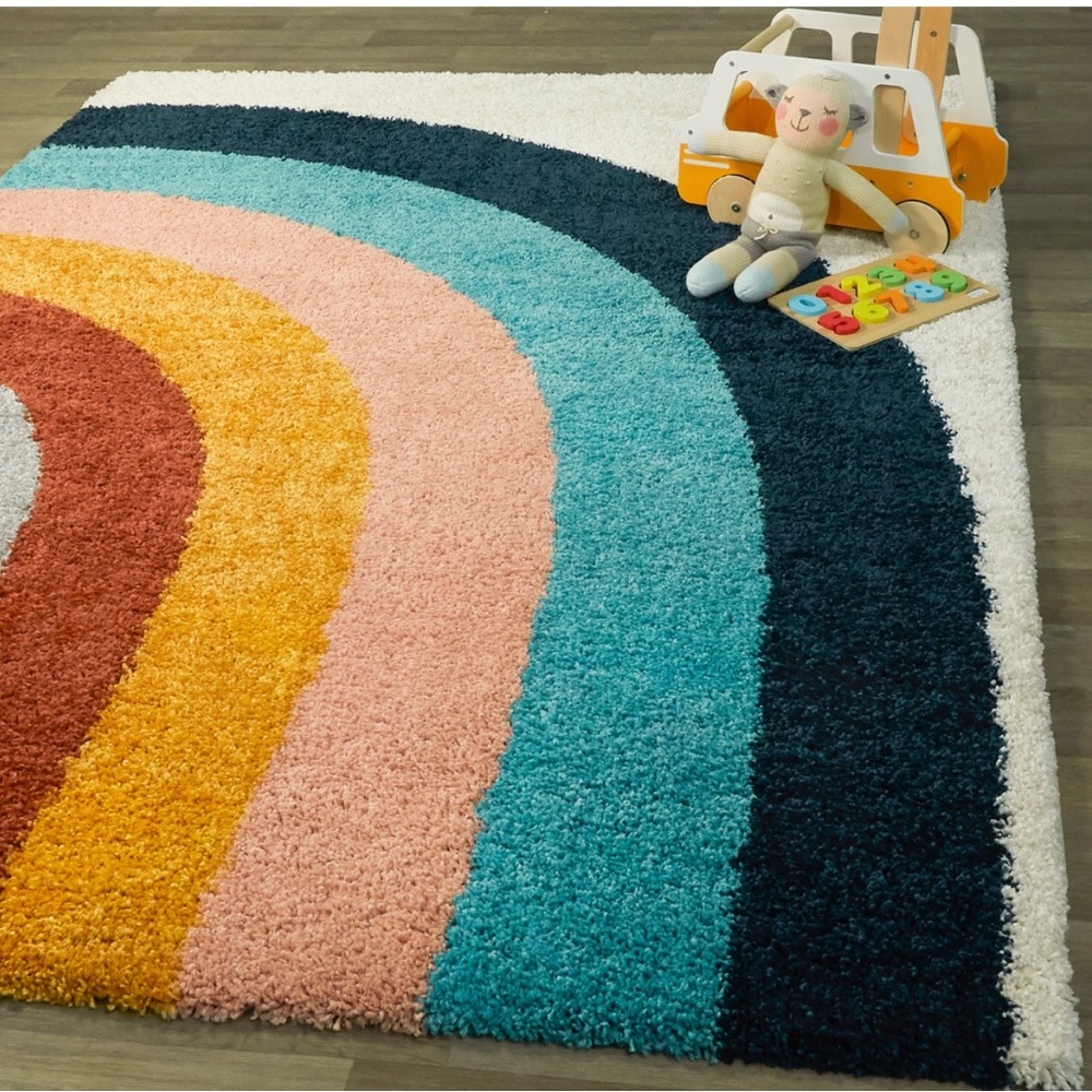 Rainbow rug 5x7 Brand NEW